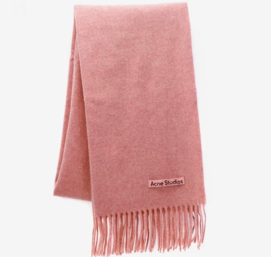 [새상품] 아크네 스튜디오 머플러 로즈 멜란지 수지 머플러 상품이미지4
