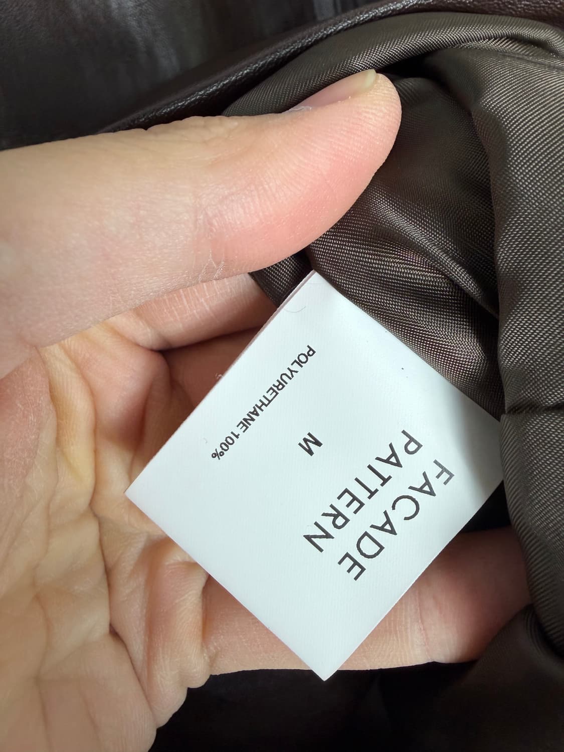 파사드패턴 레더자켓 파사드패턴블루종 파사드패턴자켓 가죽자켓 상품이미지5