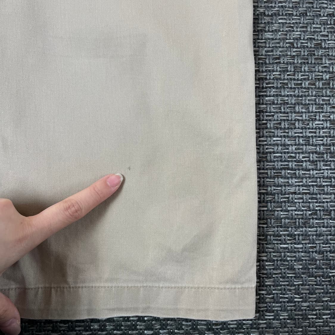 (32) 타미힐피거 연베이지 스판 코튼 팬츠 상품이미지5