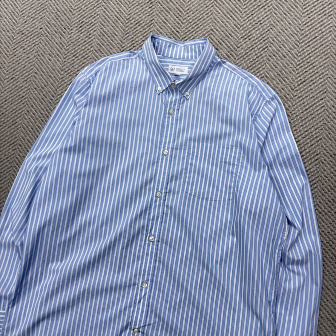 갭 스트라이프셔츠 v1411 상품이미지3