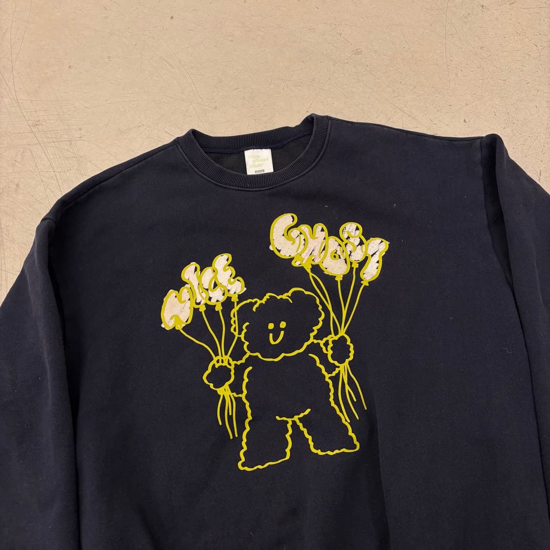 나이스고스트클럽 벌룬 베어 맨투맨 상품이미지2