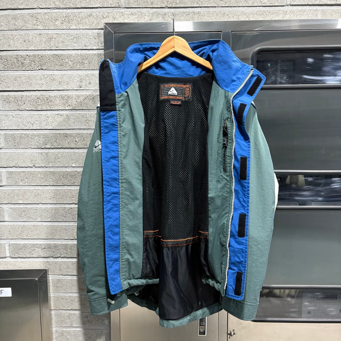 90s 나이키 에씨지 올리브 그린 마운틴 파카 상품이미지4