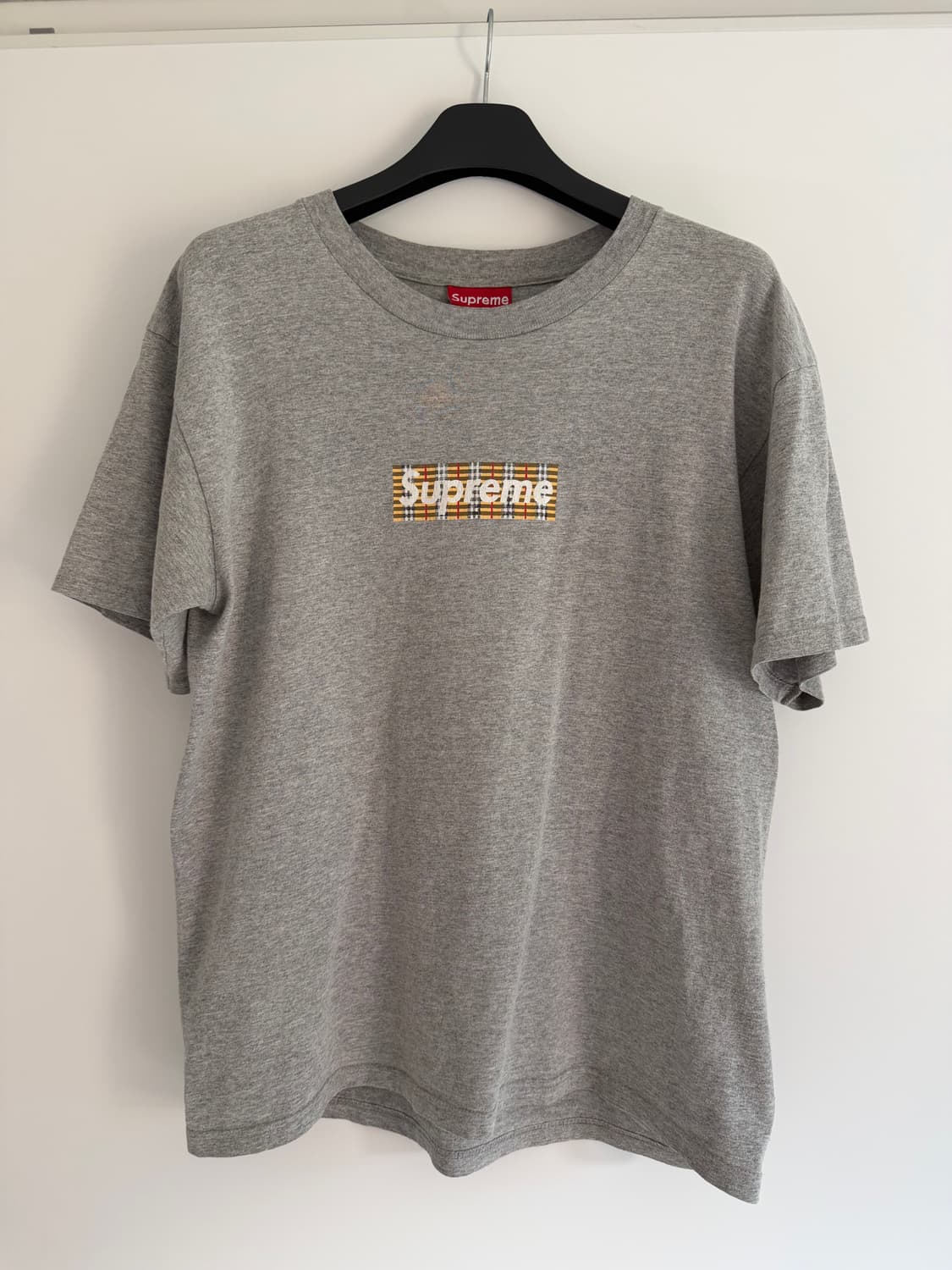 [L] 90s 슈프림 버버리 박스로고 티 상품이미지1