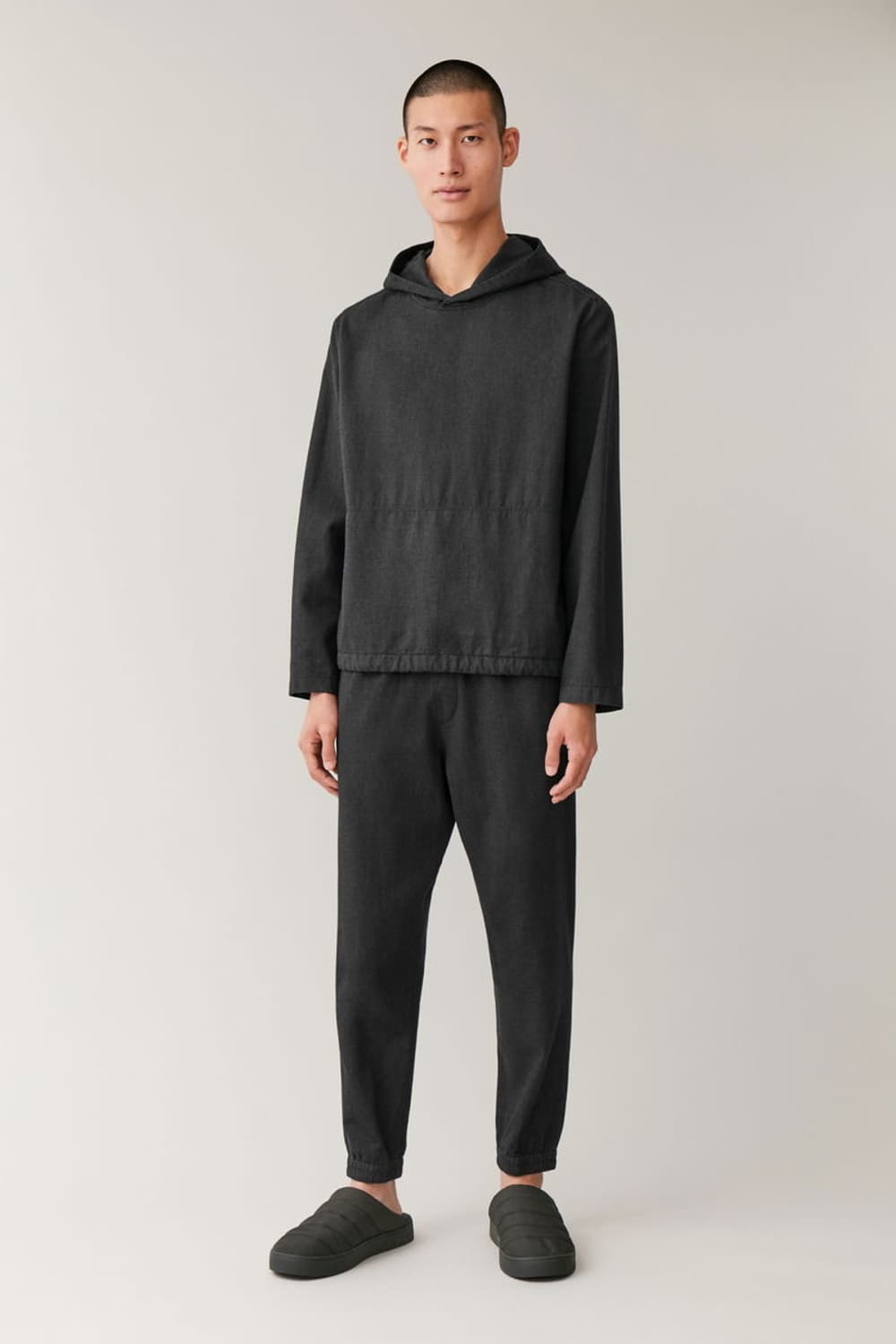 [코스] 남성 드로스트링 코튼 후디 상품이미지3