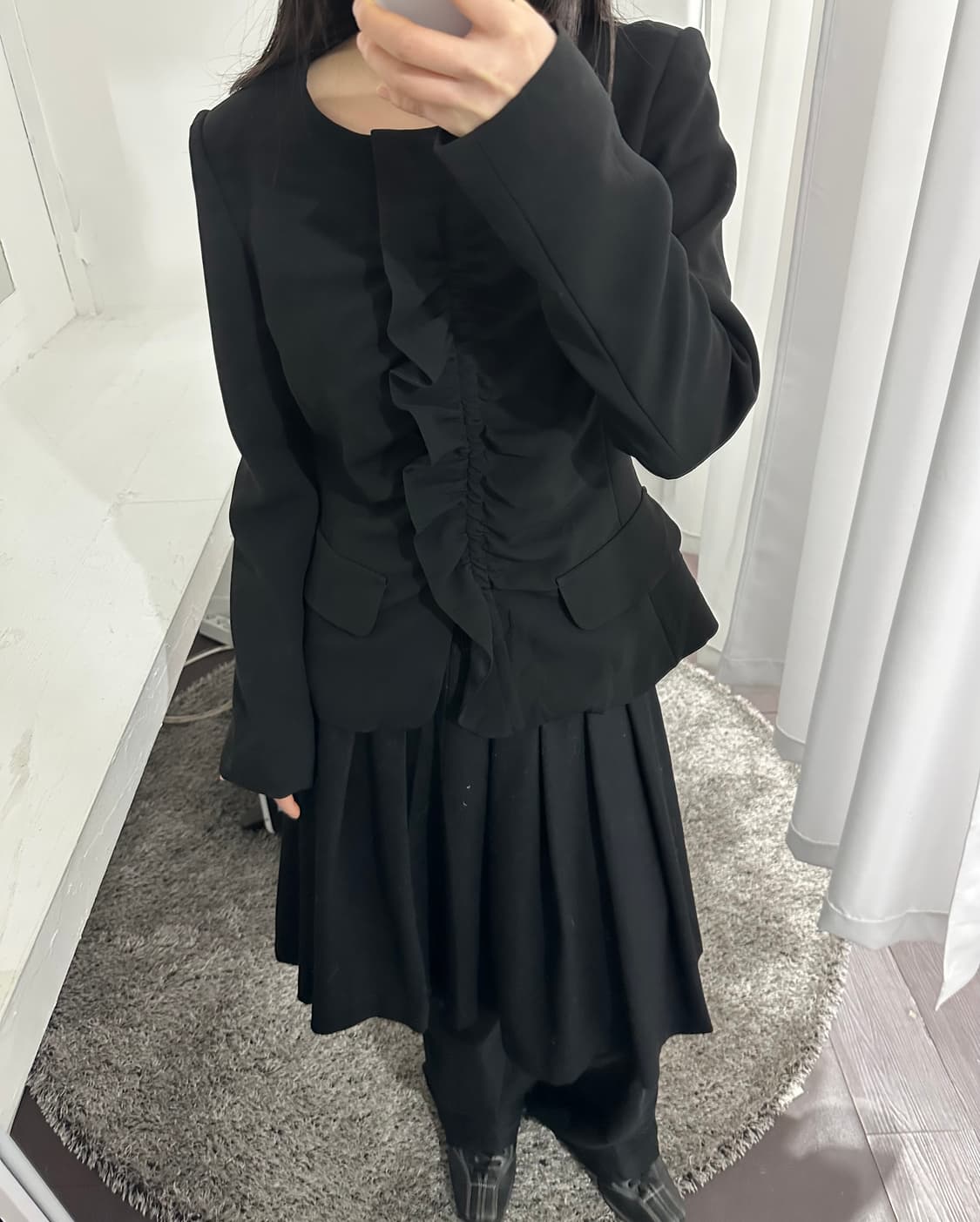 tira vento ruffle jacket 상품이미지4