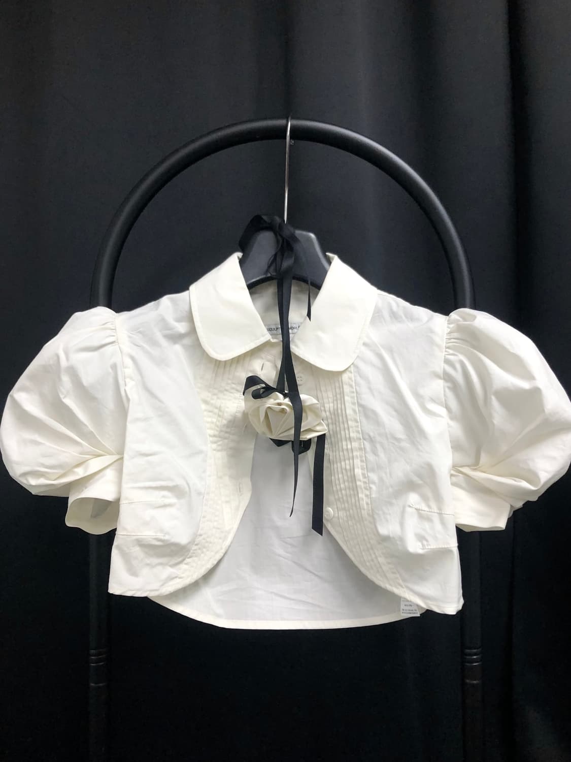 스컬프터 Rosetta Baby Shirt ivory 로제타 베이비 셔츠 상품이미지7