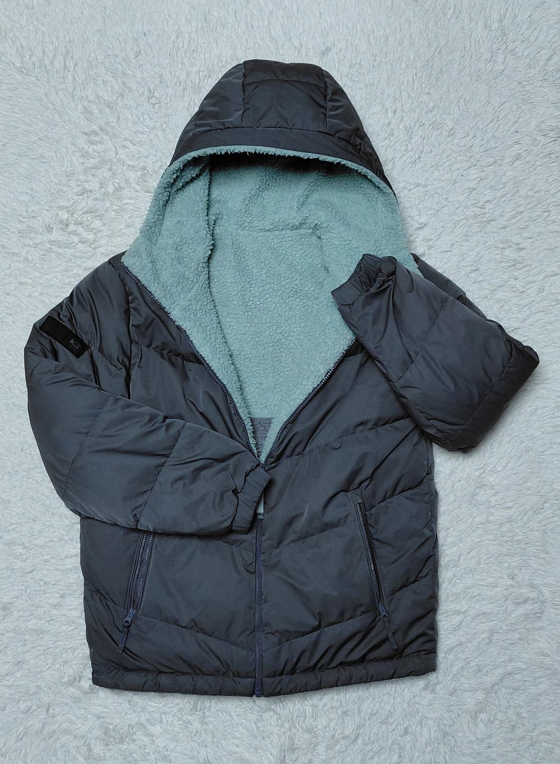 K2 리버시블 후리스 다운 패딩 90 상품이미지7