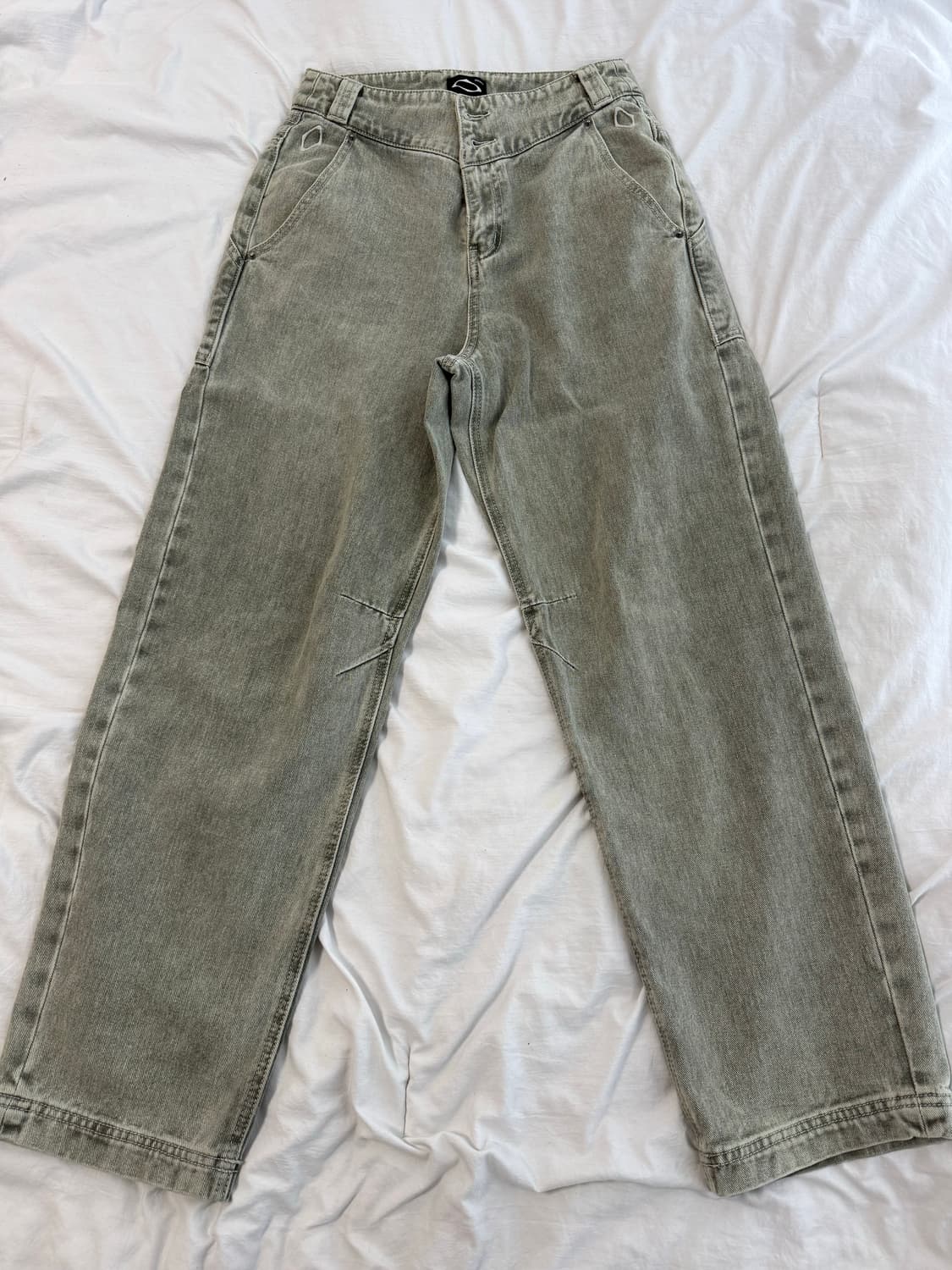 미스치프 롬버스 워시드 진 상품이미지2