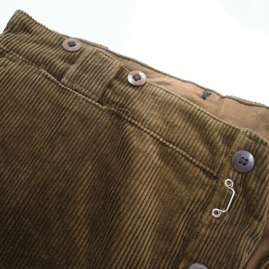 60s 프렌치 코듀로이 워크 팬츠 프랑스생산  상품이미지7
