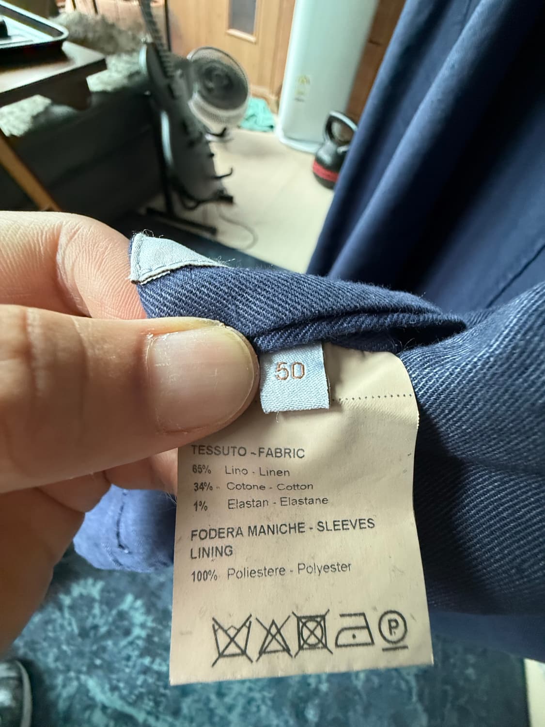 ALTEA Milano 블루 린넨 블레이져 / 자켓 50 상품이미지6