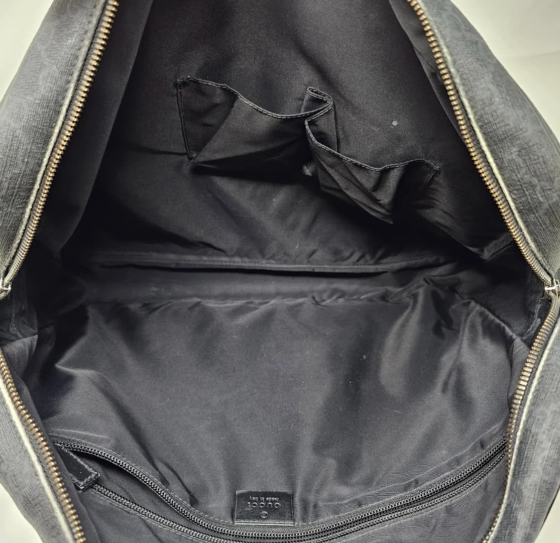 정품 구찌 GG 수프림 블랙 서류 가방 상품이미지9