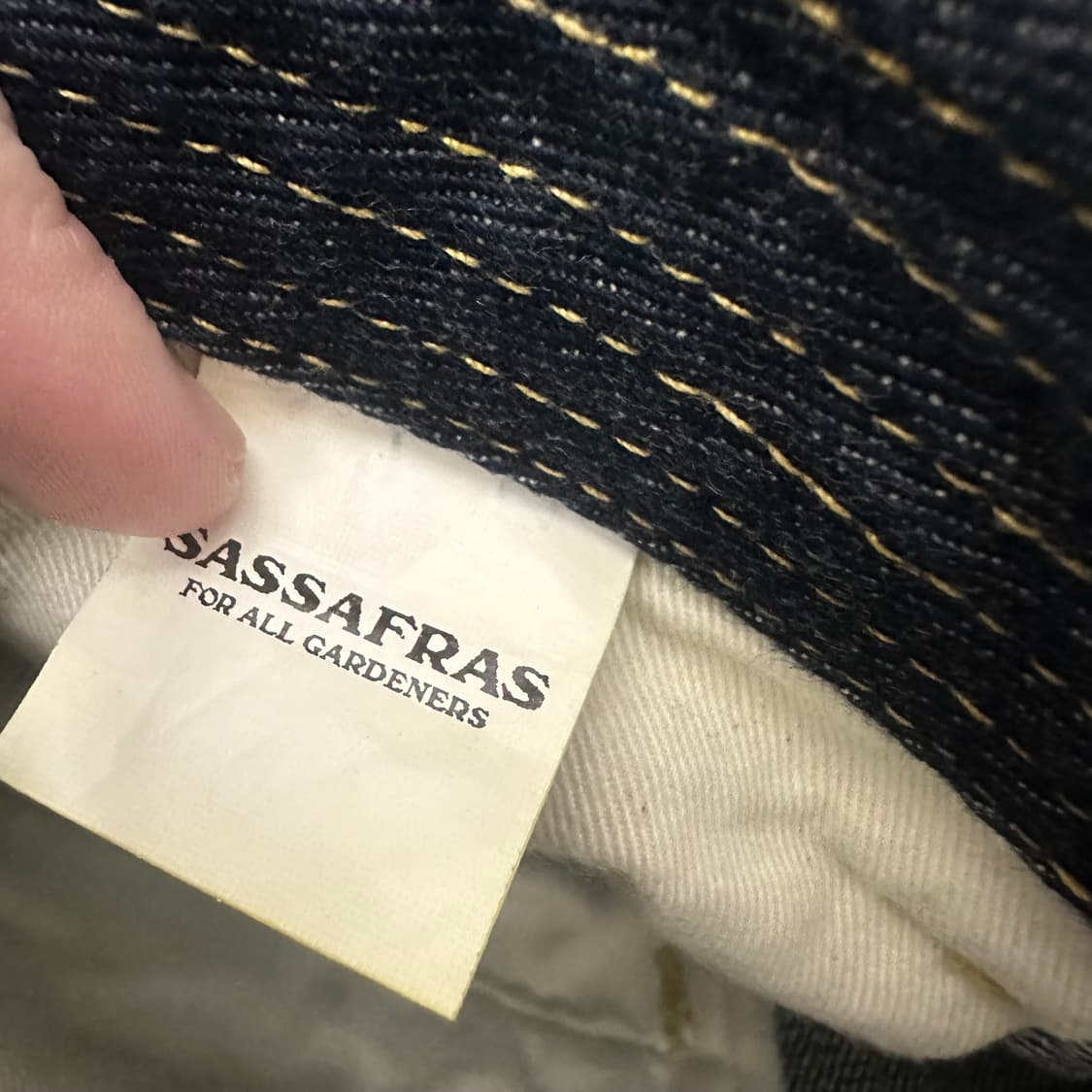 Sassafras 사사프라스 데님 청바지 팬츠 S 상품이미지9