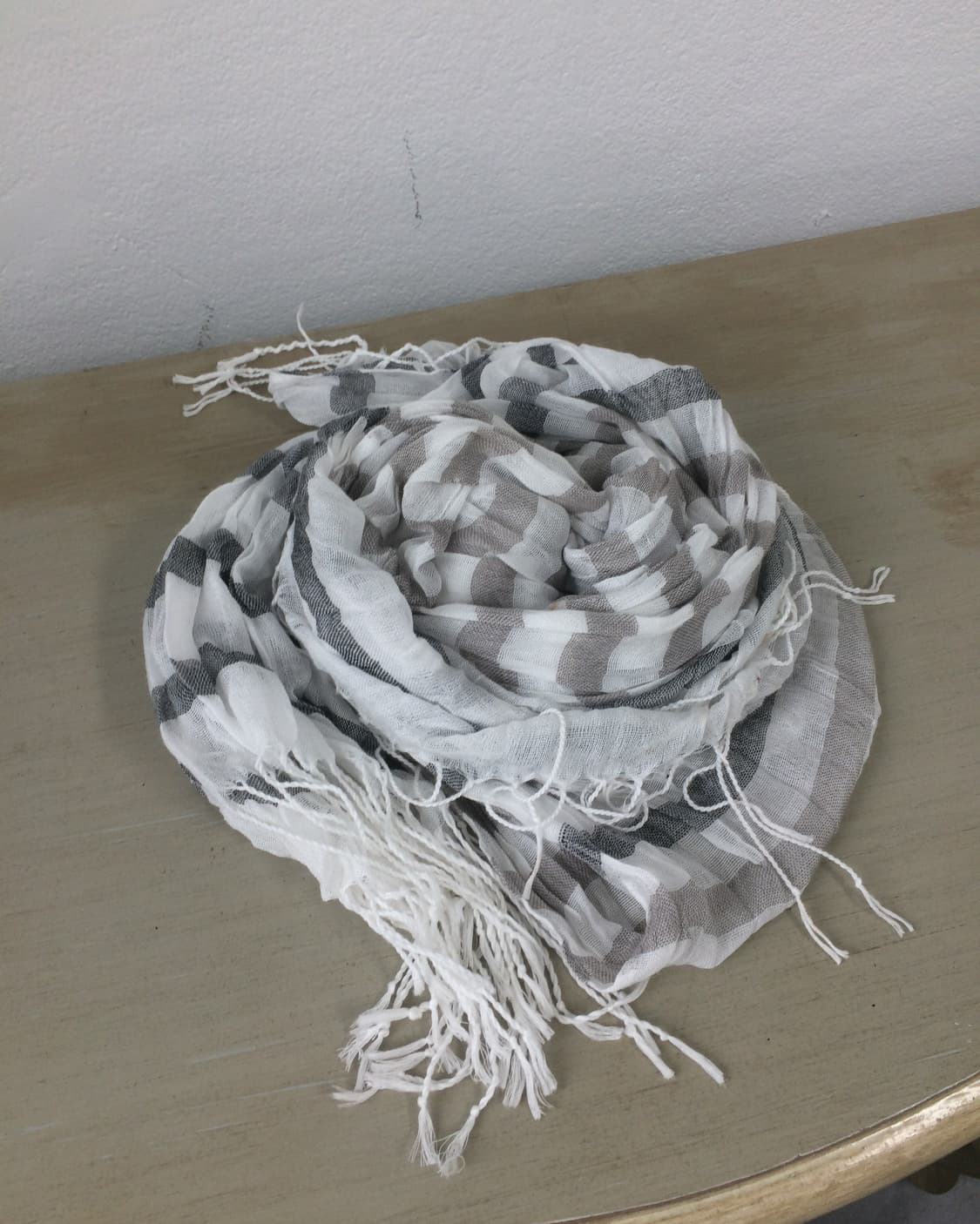 stripe pattern scarf 상품이미지1