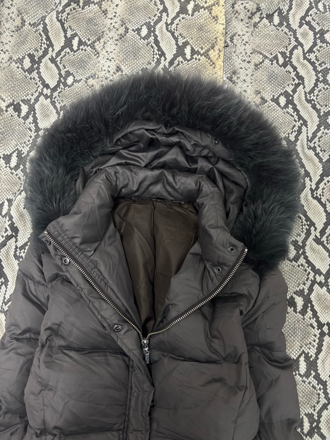 Y2K Grey Fur Padding 상품이미지5
