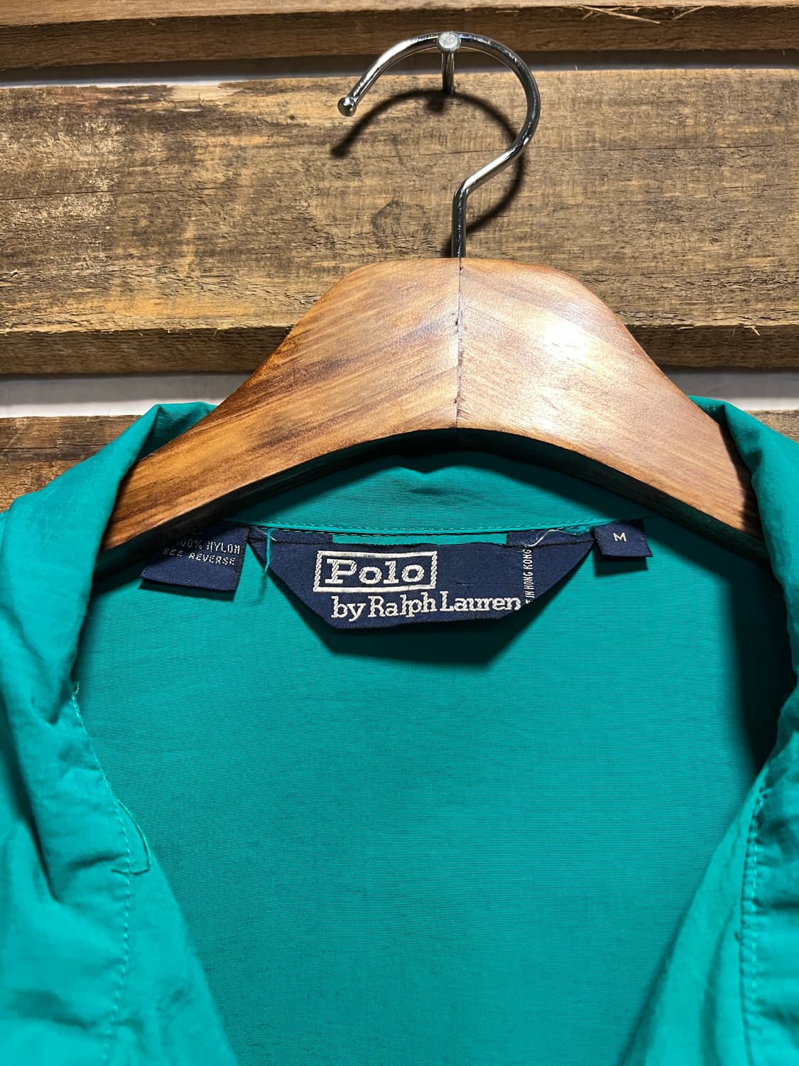 [M]90's 폴로 랄프로렌 USA 스포츠 나일론 트랙자켓 상품이미지2