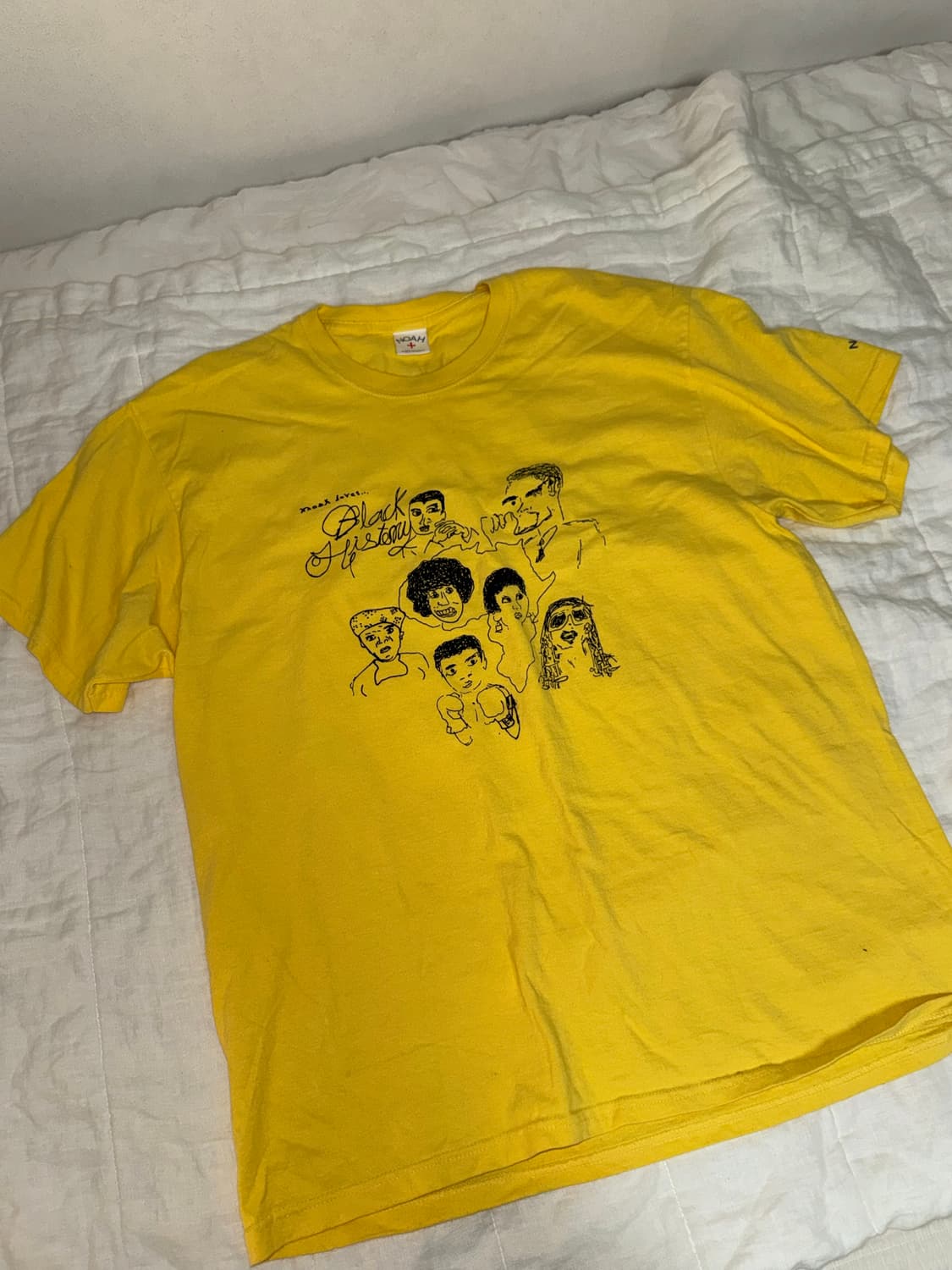 노아 블랙 히스토리 옐로우 XL 상품이미지1