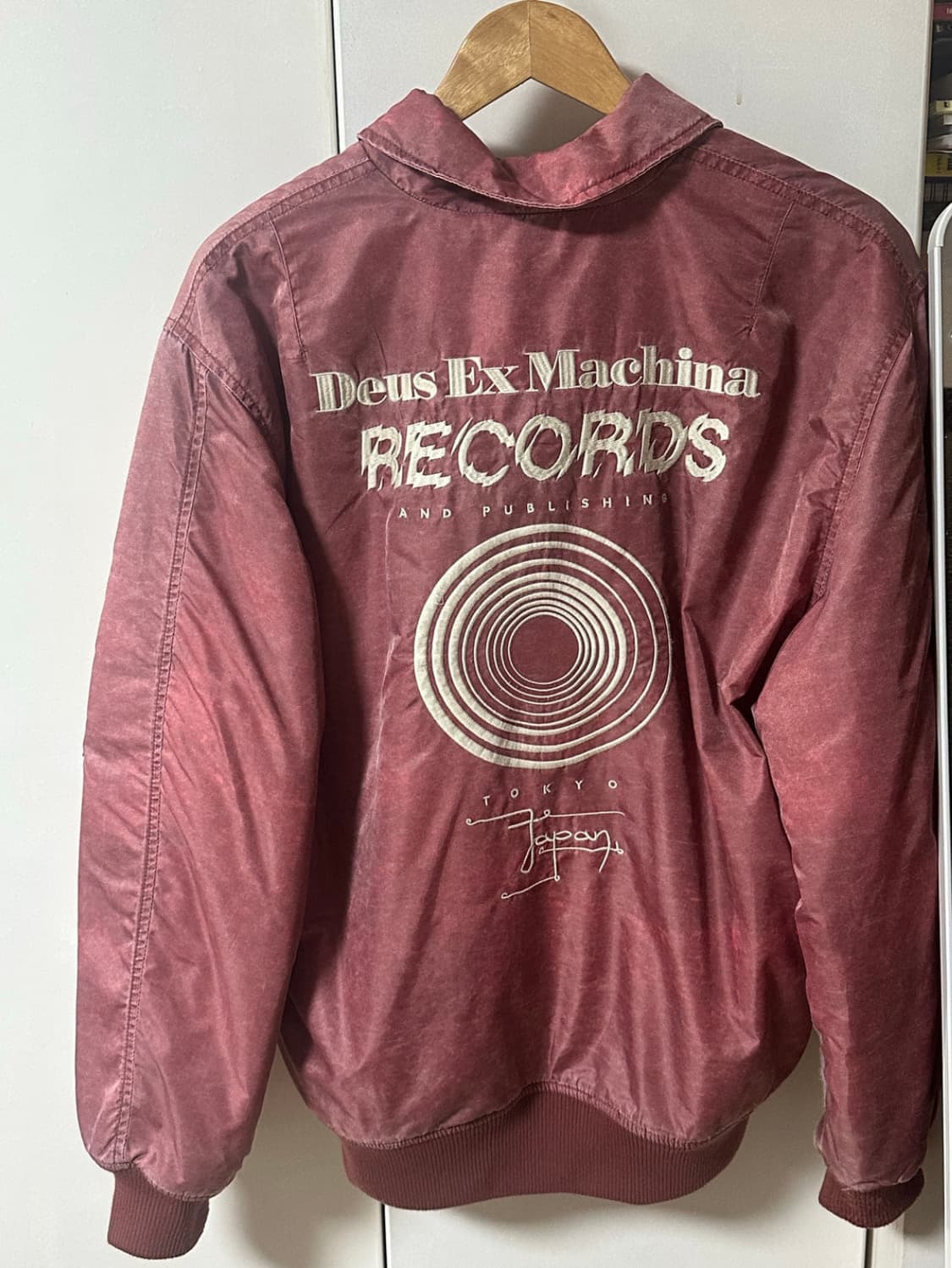 데우스 봄바자켓 마룬 M 상품이미지2