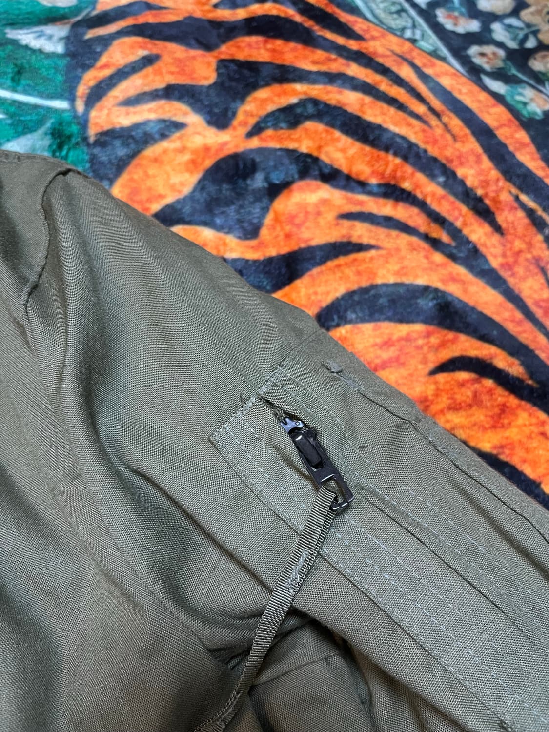 90s CVC tanker jacket OG (L-R) 상품이미지6