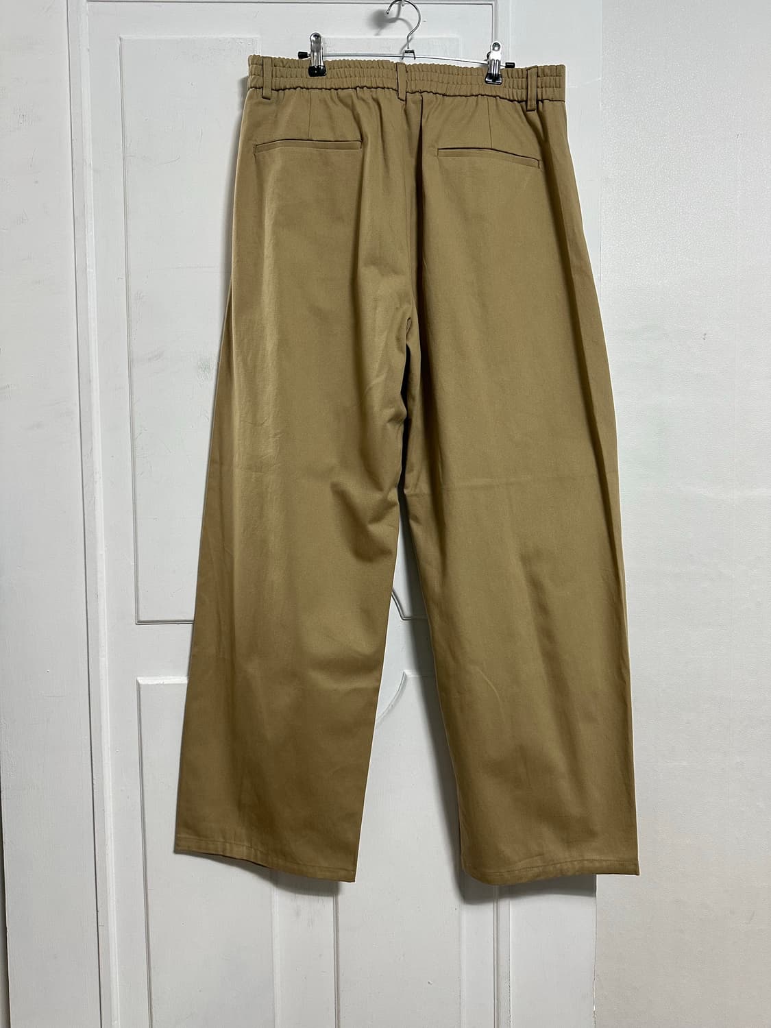 니티드 비얼디드키드 커브드 와이드 치노 팬츠 상품이미지2