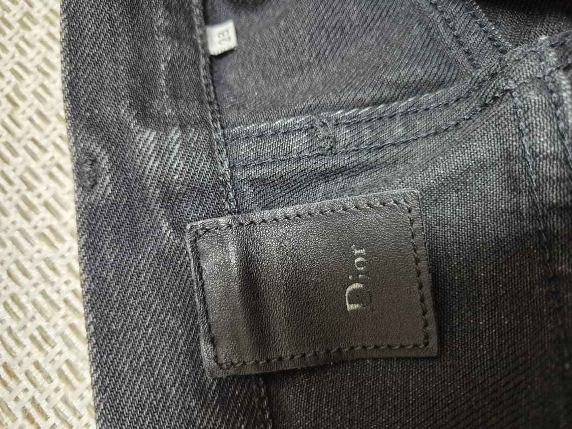 (정품) 디올 옴므 버튼플라이 스키니진 데님진 28 상품이미지10