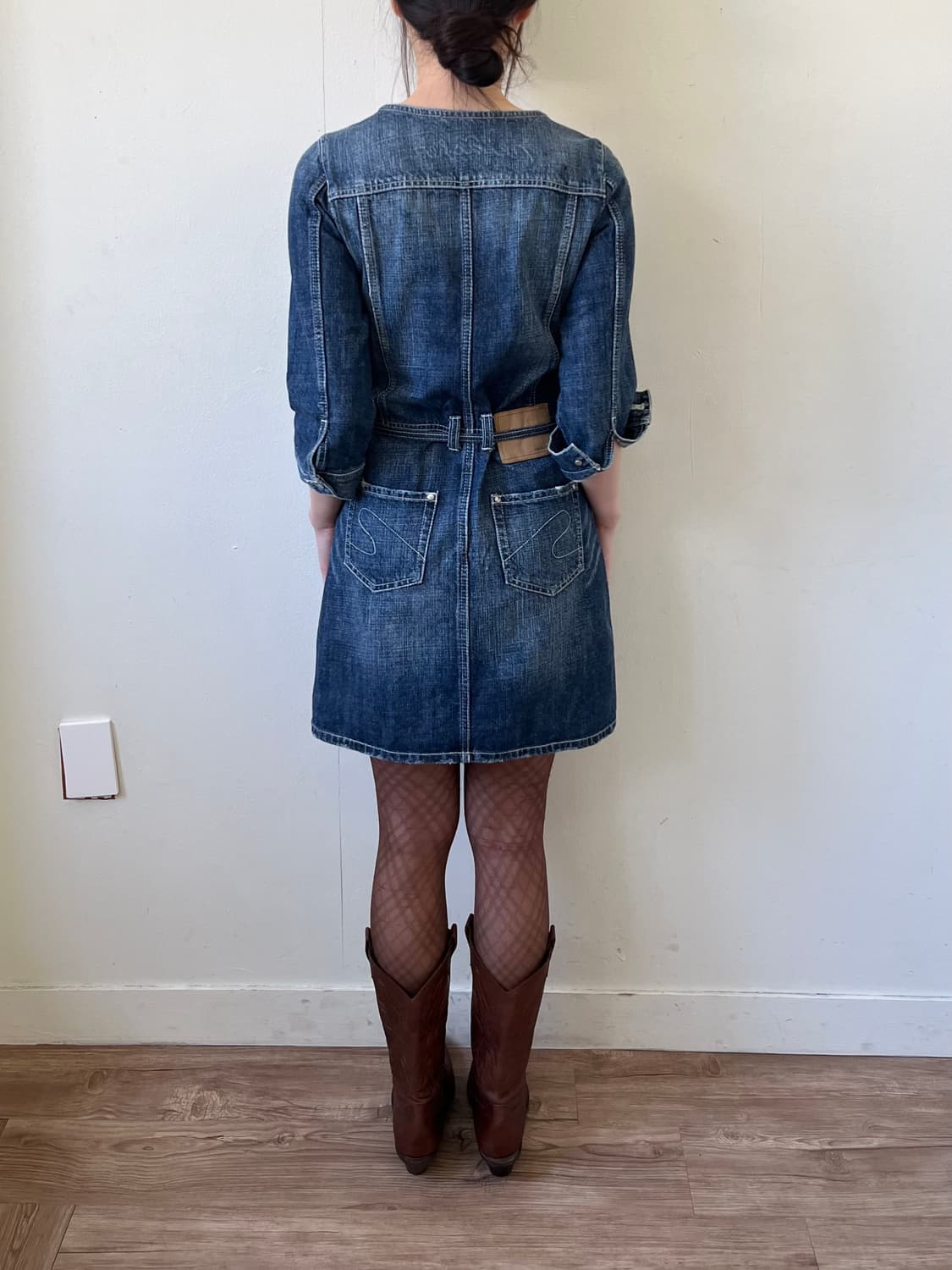 relacher 데님 원피스 상품이미지10