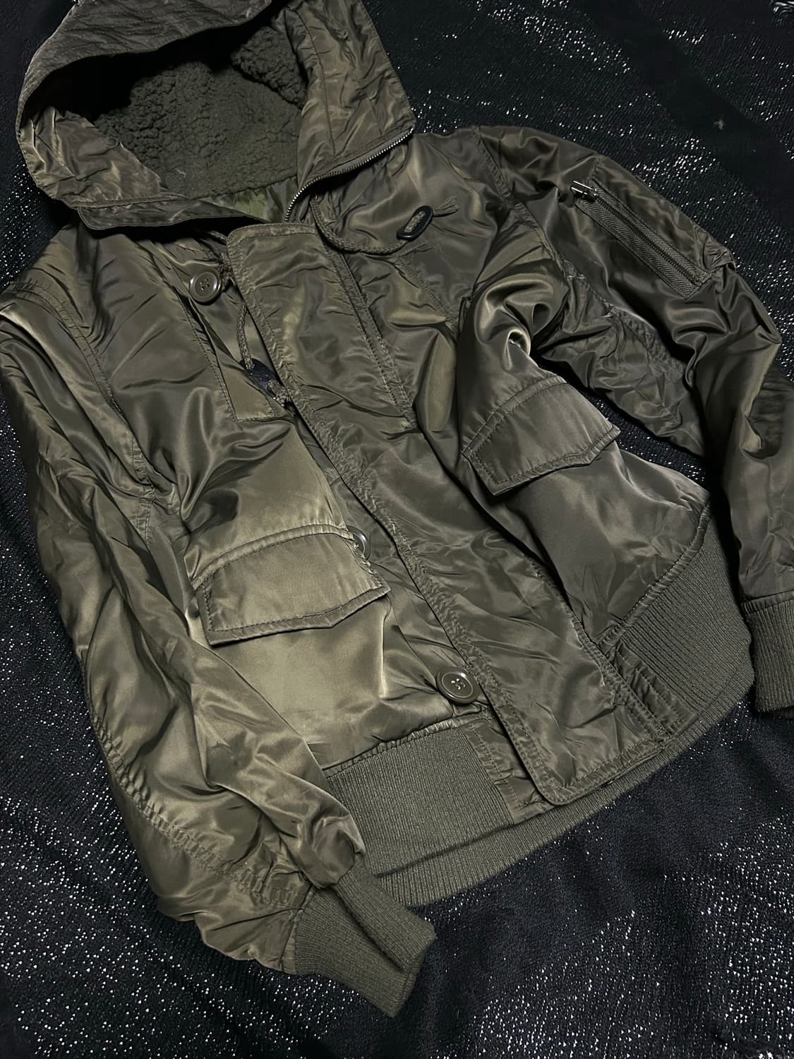 2000s JPN 밀리터리 n2b 야상 숏 자켓 상품이미지2