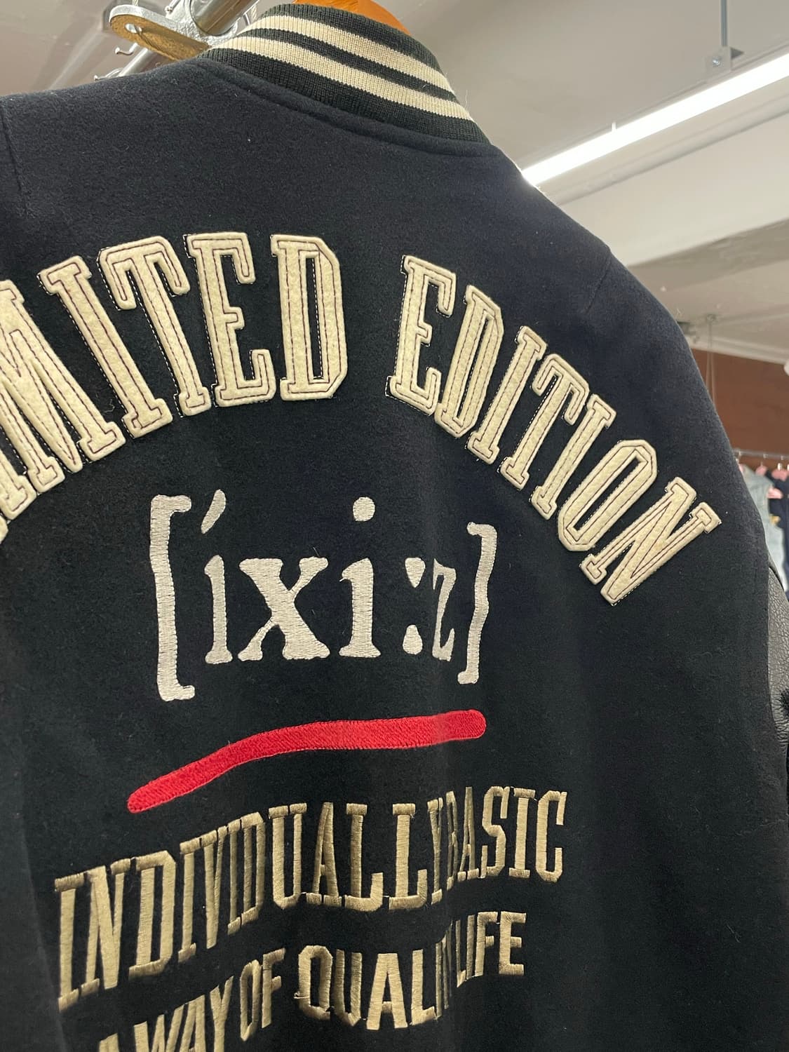 ixiz japanese 소가죽 바시티 자켓 상품이미지9