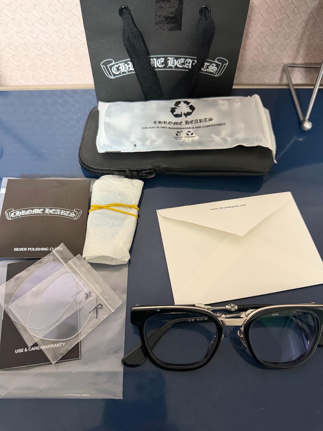 크롬하츠 덕버터 풀구성품 블랙 실버 상품이미지1