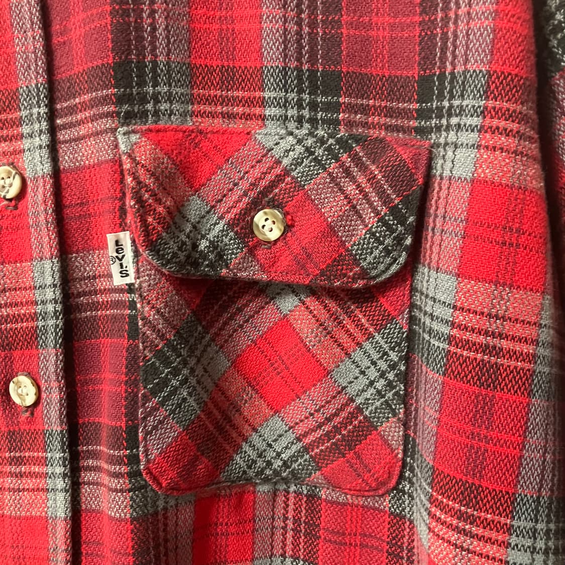 (Rare) 80~90s Levi's ALASKA 셔츠 상품이미지2
