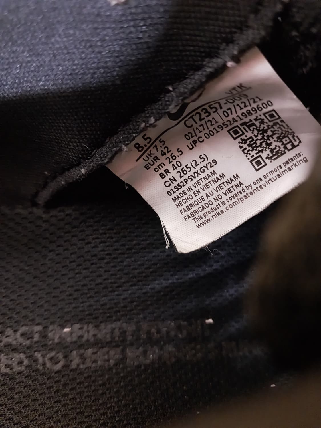 남성 나이키 리액트 인피니티 런 플라이니트 2  운동화 (265) 상품이미지9