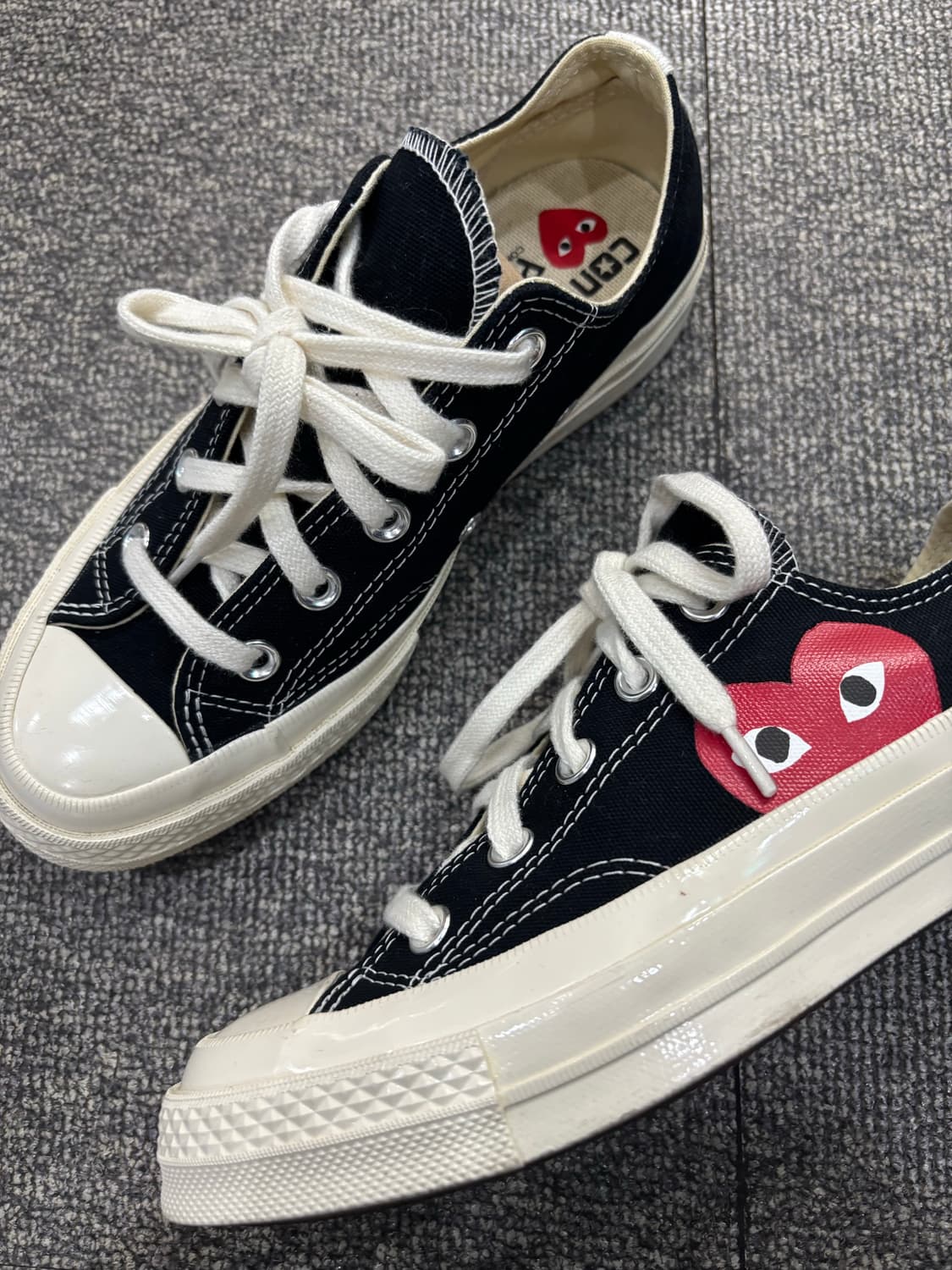 컨버스 꼼데가르송 플레이 척테일러 상품이미지3