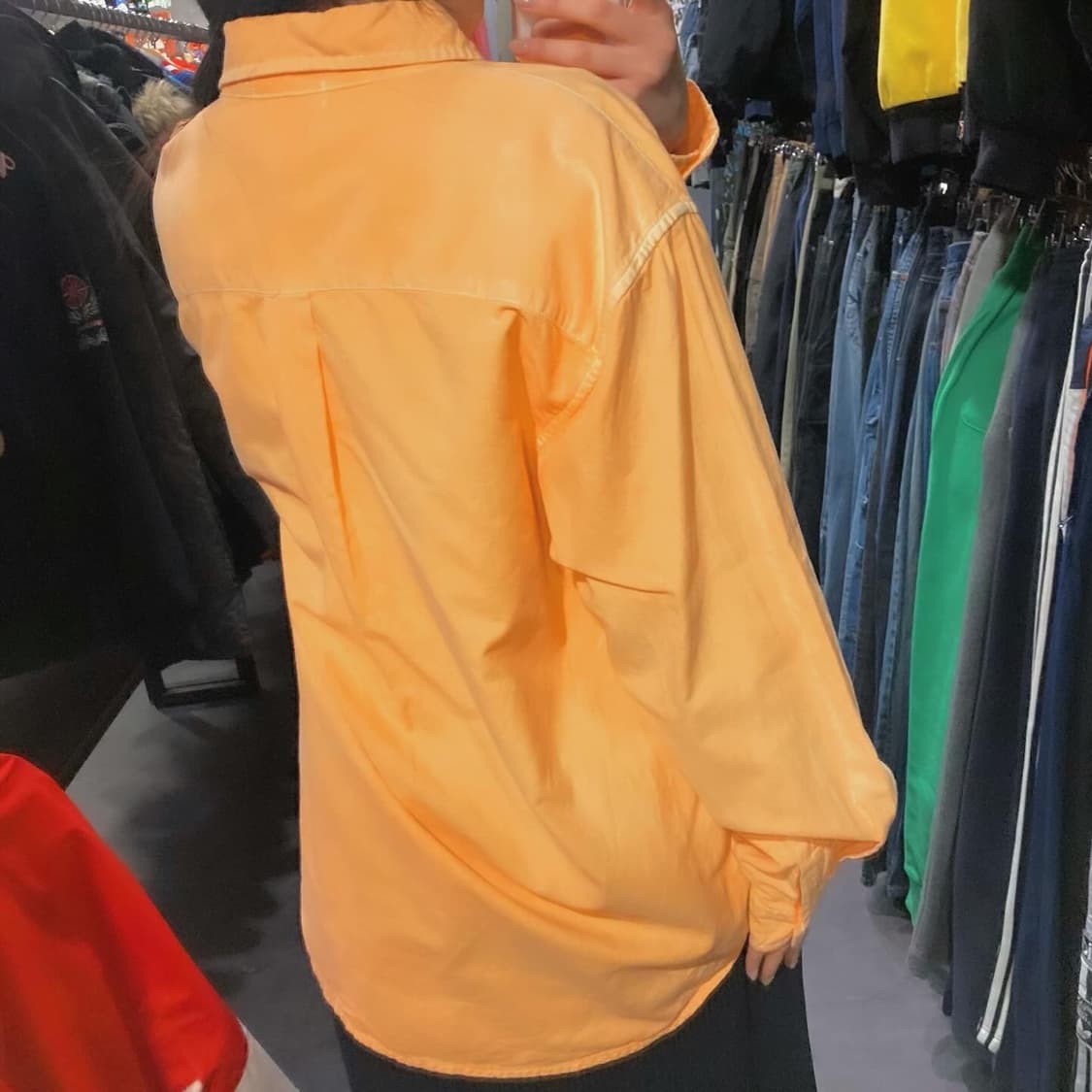 [IM]칼하트 긴팔셔츠 오렌지 상품이미지5