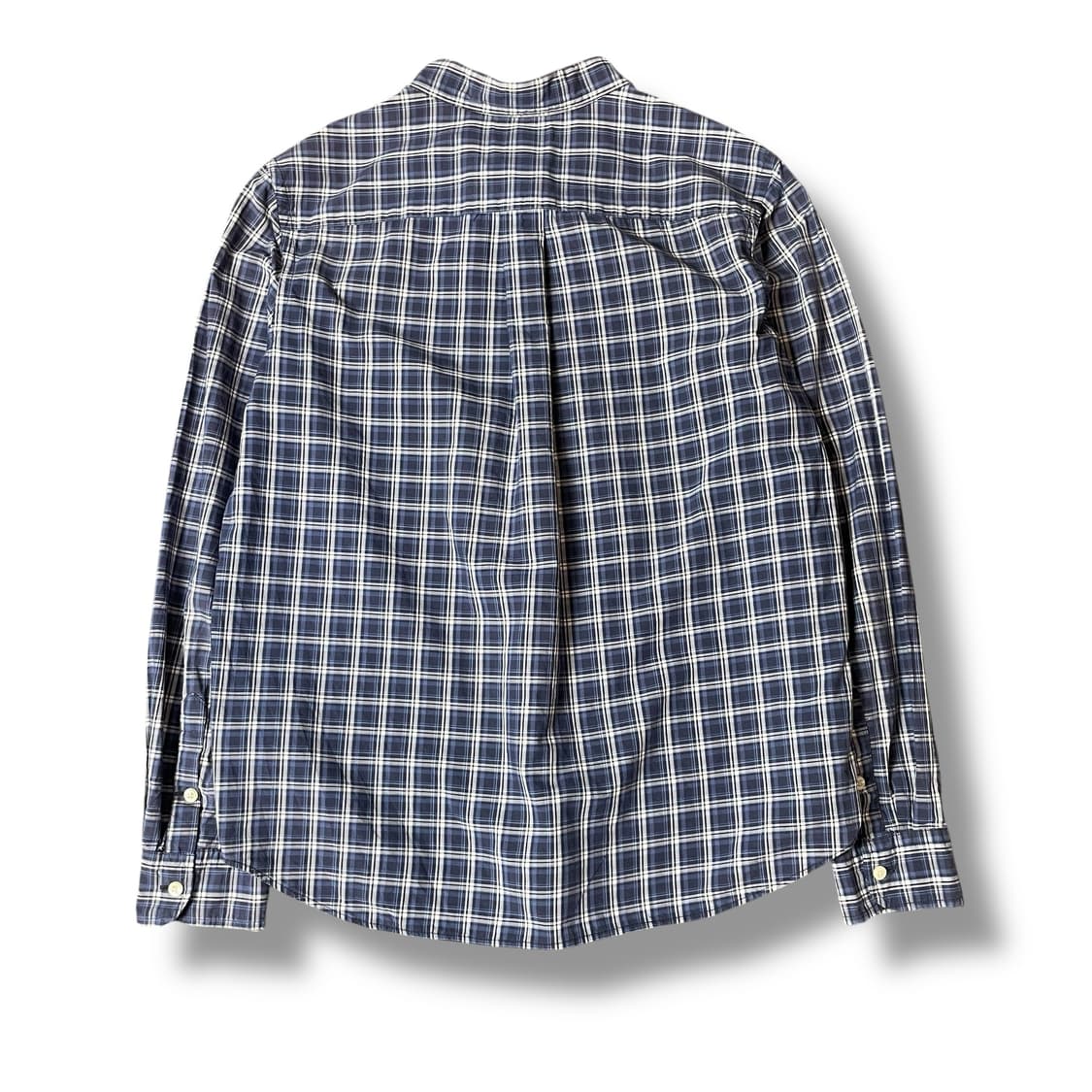 폴로 랄프로렌 주황포니 블루 체크 셔츠 XL 상품이미지2