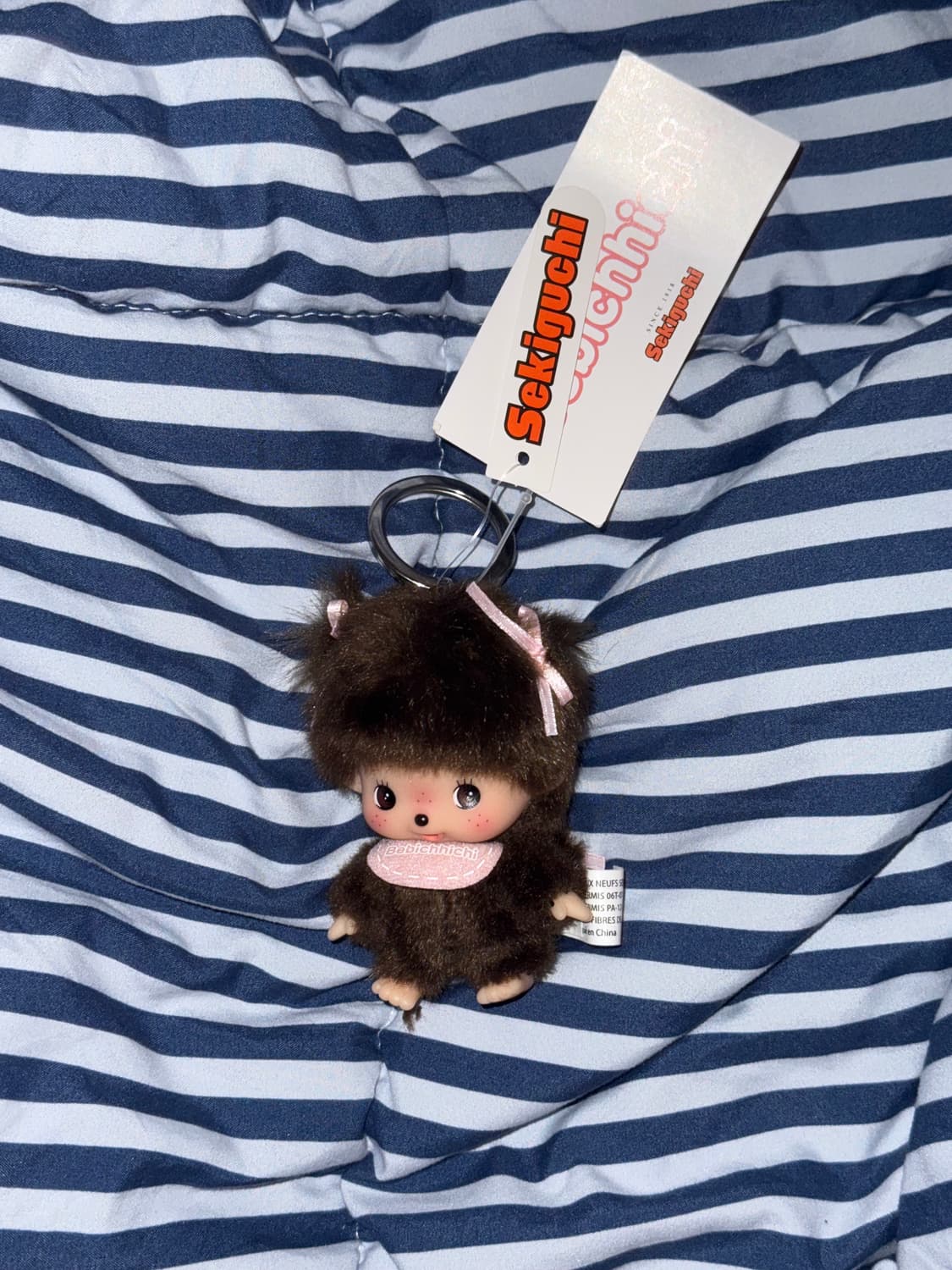 몬치치 베베치치 빅헤드 ss 걸 키체인 핑크 상품이미지1