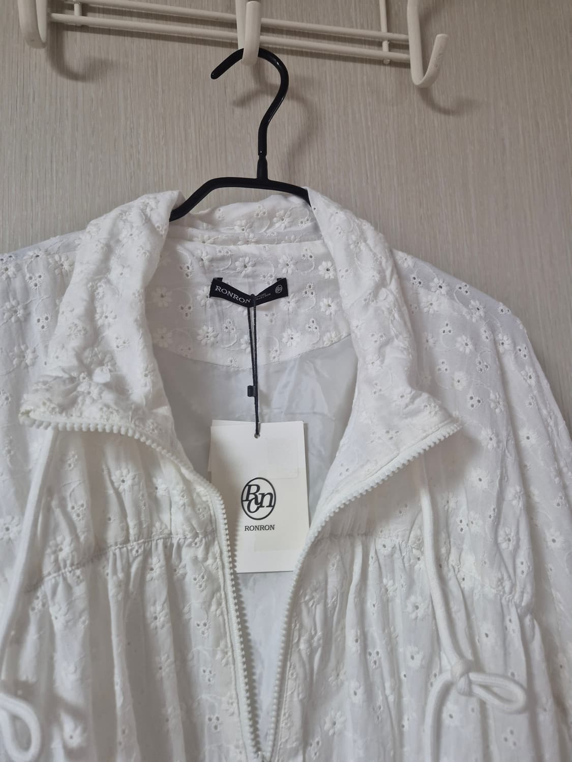 (새제품) 론론 ronron 스프링 윈드점퍼 레이스 자켓 상품이미지8