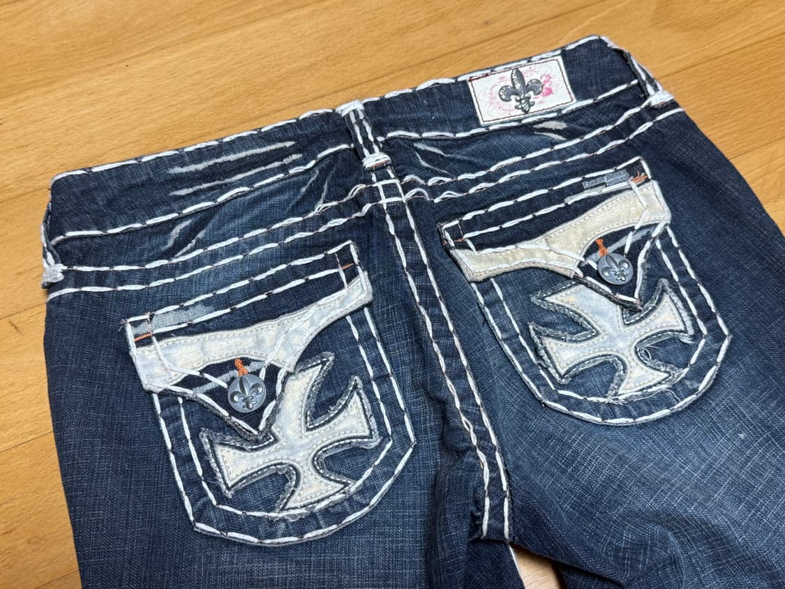 라구나비치 스티치 데님팬츠 27 상품이미지3