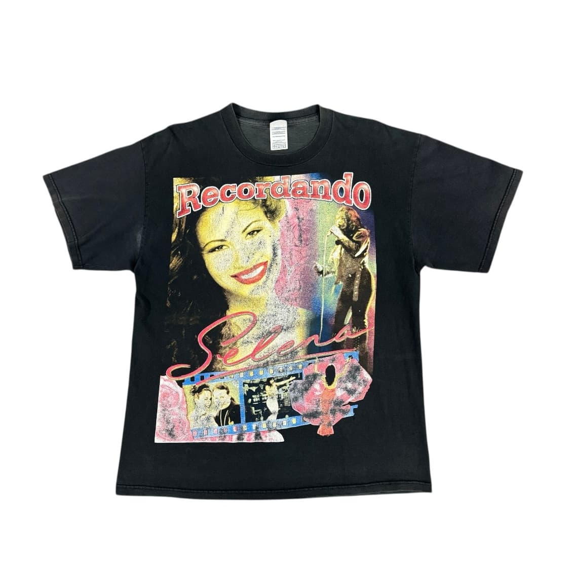 빈티지 90s Selena Memorial 셀레나 메모리얼 랩티셔츠 상품이미지1