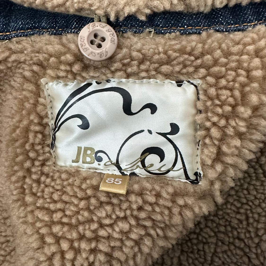 데님자켓 + 털 카라 상품이미지3