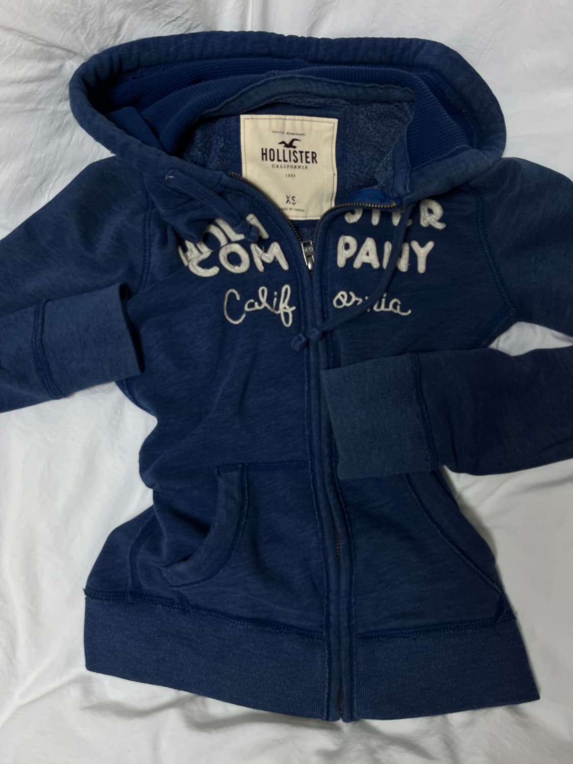 딱붙핏 홀리스터 후드집업 상품이미지1