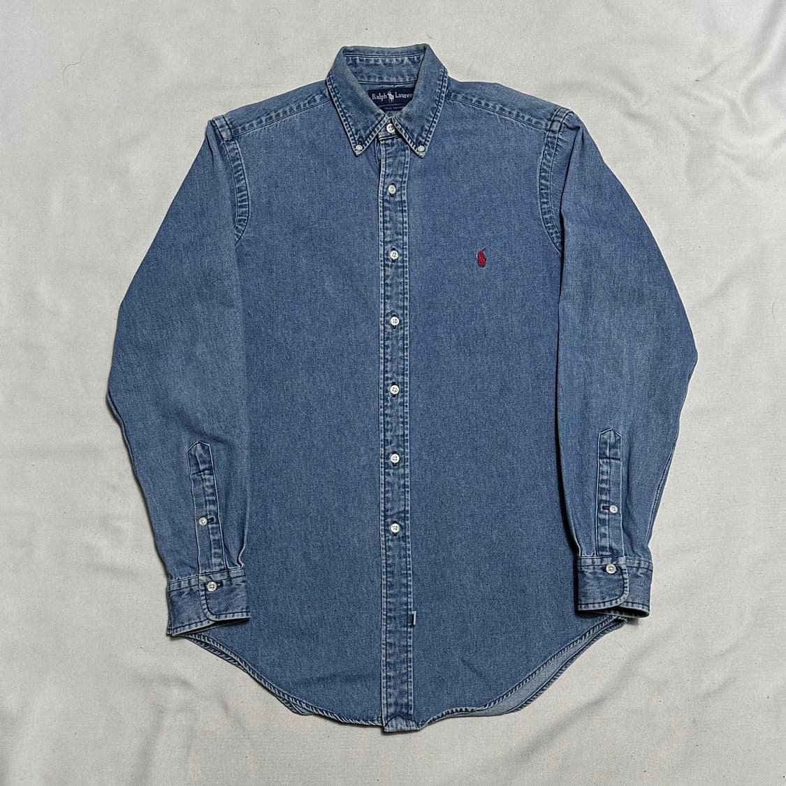 S 폴로랄프로렌 청 데님 셔츠 상품이미지2