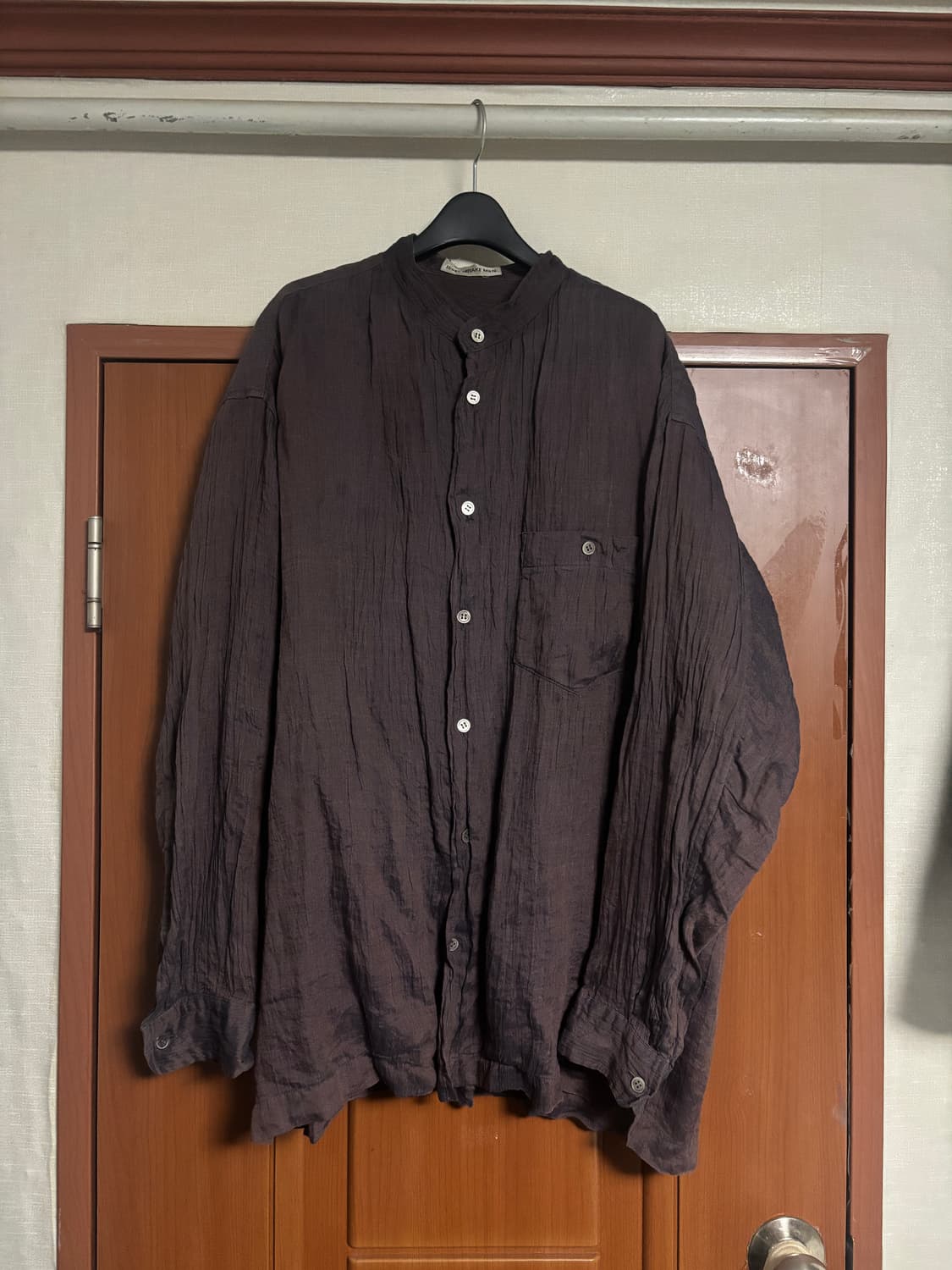 [4] 이세이미야케맨 주름가공 셔츠 상품이미지1