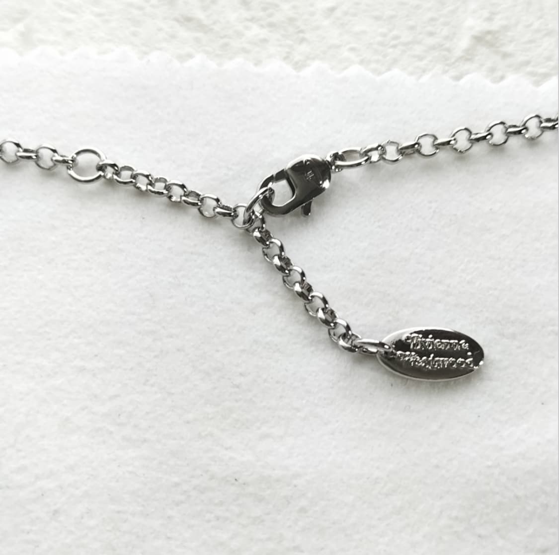 비비안 웨스트우드 아카이브 베이비블루 3d orb 팬던트 목걸이 상품이미지8