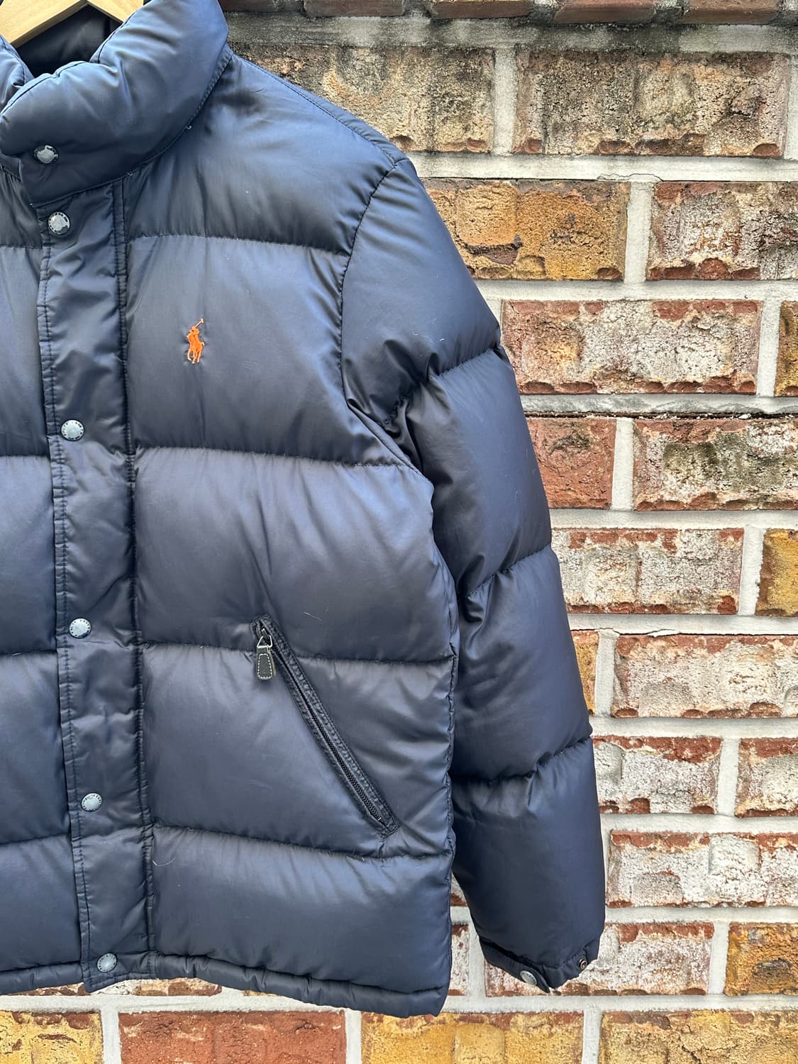 [폴로] •Orange Pony Down Puffer Jacket 상품이미지2