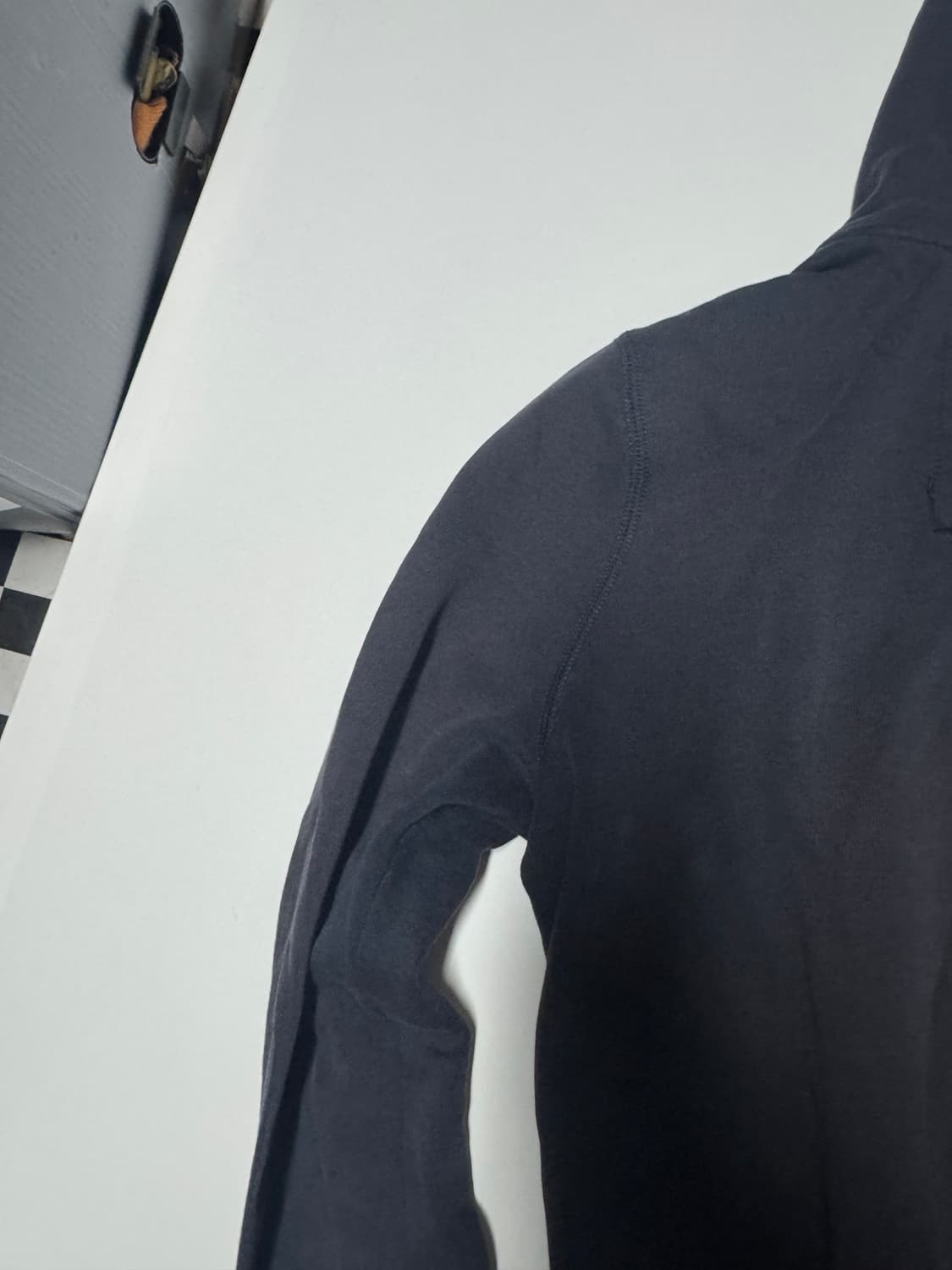 여성 홀리스터 서프 클럽 스펠로고 후드집업 네이비 상품이미지6