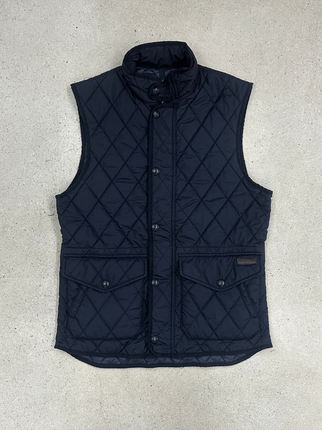 폴로 랄프로렌 네이비 퀼팅 베스트 상품이미지1