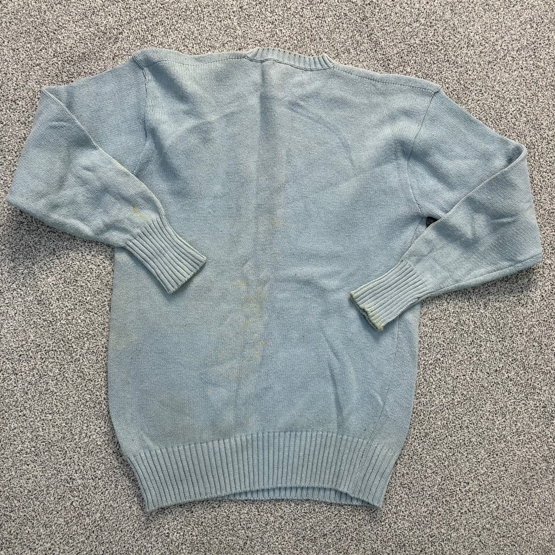 실측 폴로 남성 긴팔 니트(오염) 0409J 상품이미지3