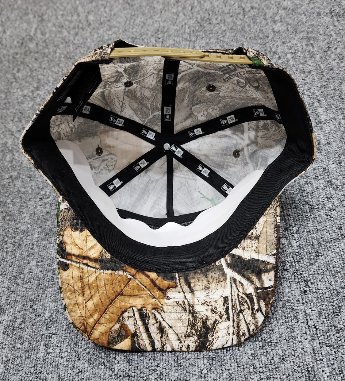 뉴에라 나일론 치노 스크립트 리얼트리 스냅백 모자 상품이미지6