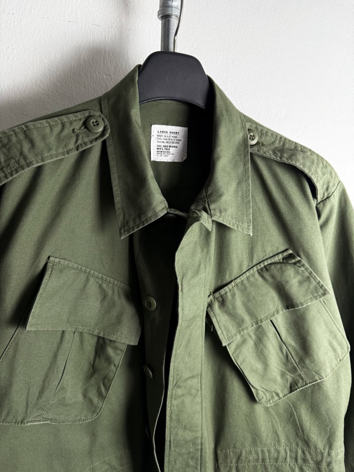 Houston U.S. Army Jungle Fatigue Jacket 상품이미지5