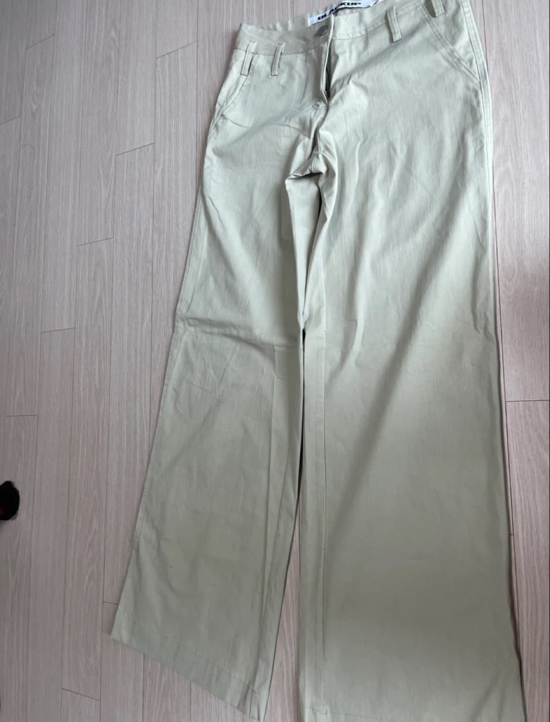 블랙업 와이드 팬츠 S 상품이미지2