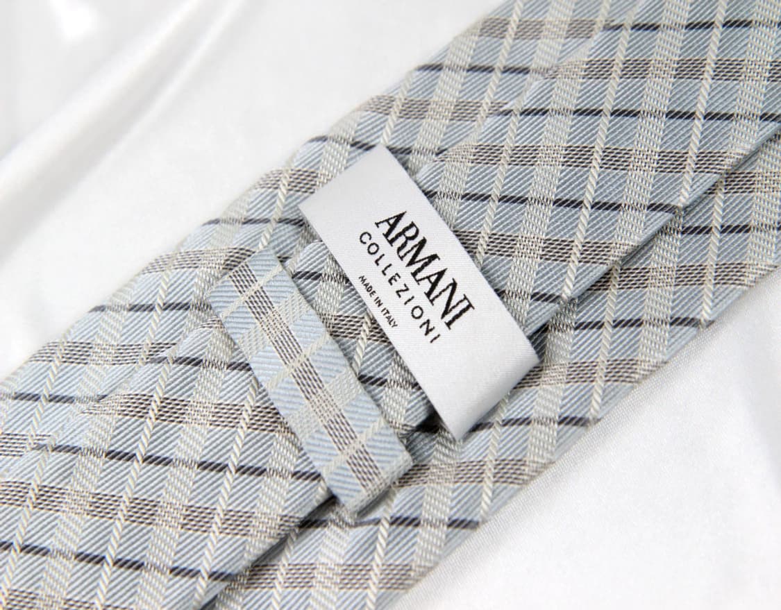 알마니 8.4cm A+등급 남자 명품 넥타이 상품이미지4